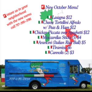 Picture of a the Taste Of Italy Food Truck